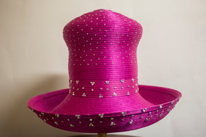 Pink Rhimestone Big - Hats by Shellie McDowell