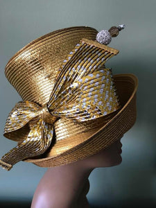 Golden Shamma - Hats by Shellie McDowell